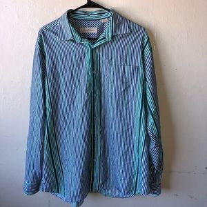 Striped Button Down Shirt